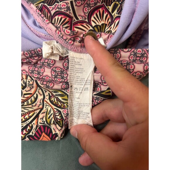 prAna Cosmo Pink Bottom Bikini Swim Poolside Size XS - Picture 6 of 6